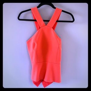 Open Back BCBG Top
